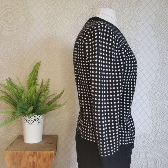 SOLD - Polka dot Cardigan - Picture 2 of 7